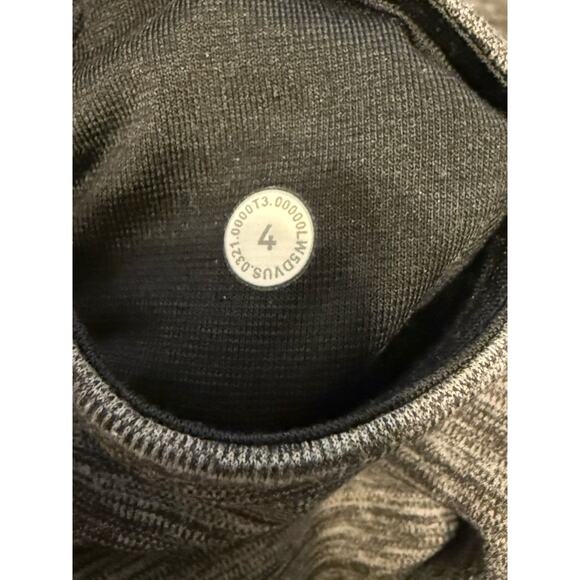 Lululemon High Rise Pockets Workout Leggings Women’s Size 4 Heather Gray - Picture 3 of 7